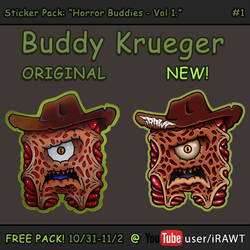 Buddy Krueger Sticker #1 of 5