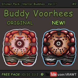 Buddy Voorhees Sticker #2 of 5