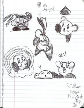 Kirby Doodles