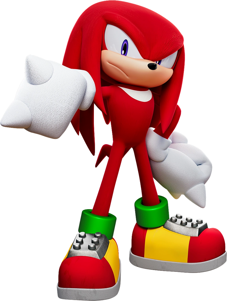 Knuckles the Echidna (Sonic Frontiers) by DRMAKaijuNintendo1 on DeviantArt