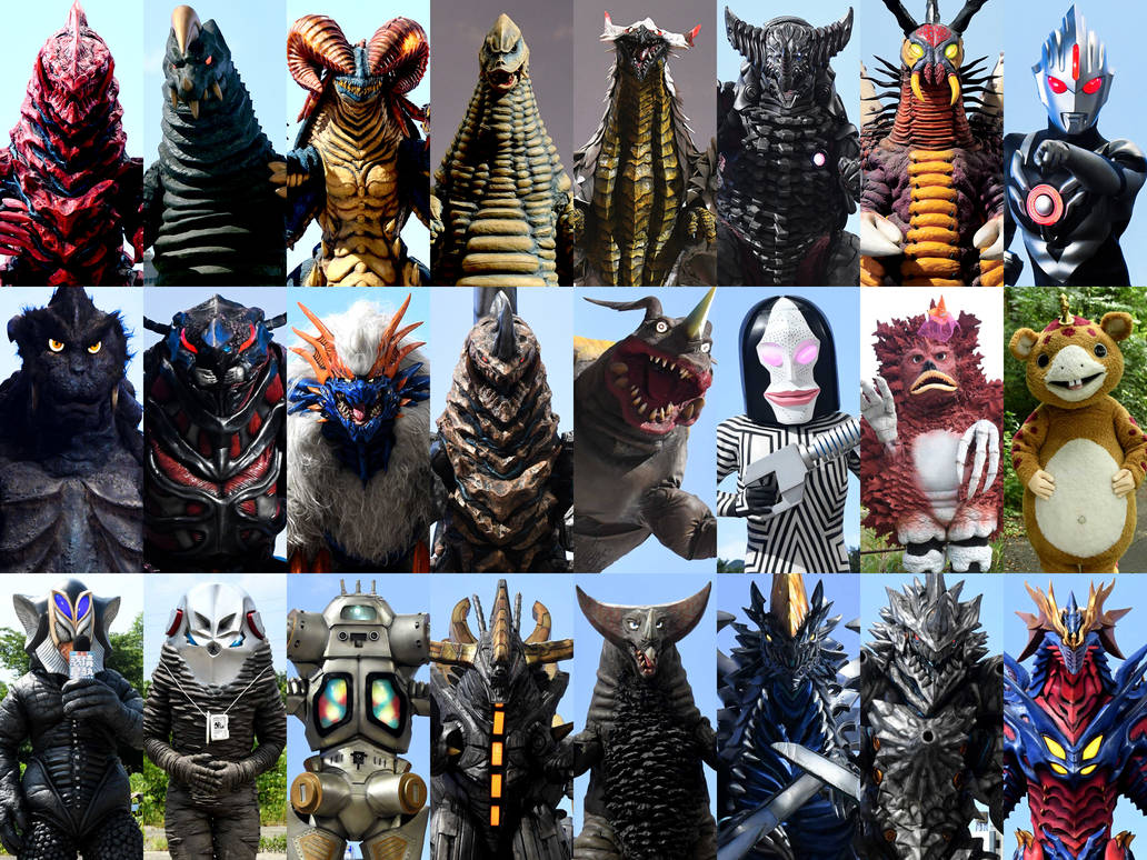Ultraman R/B Kaiju List by DraMakco-Mon108 on DeviantArt