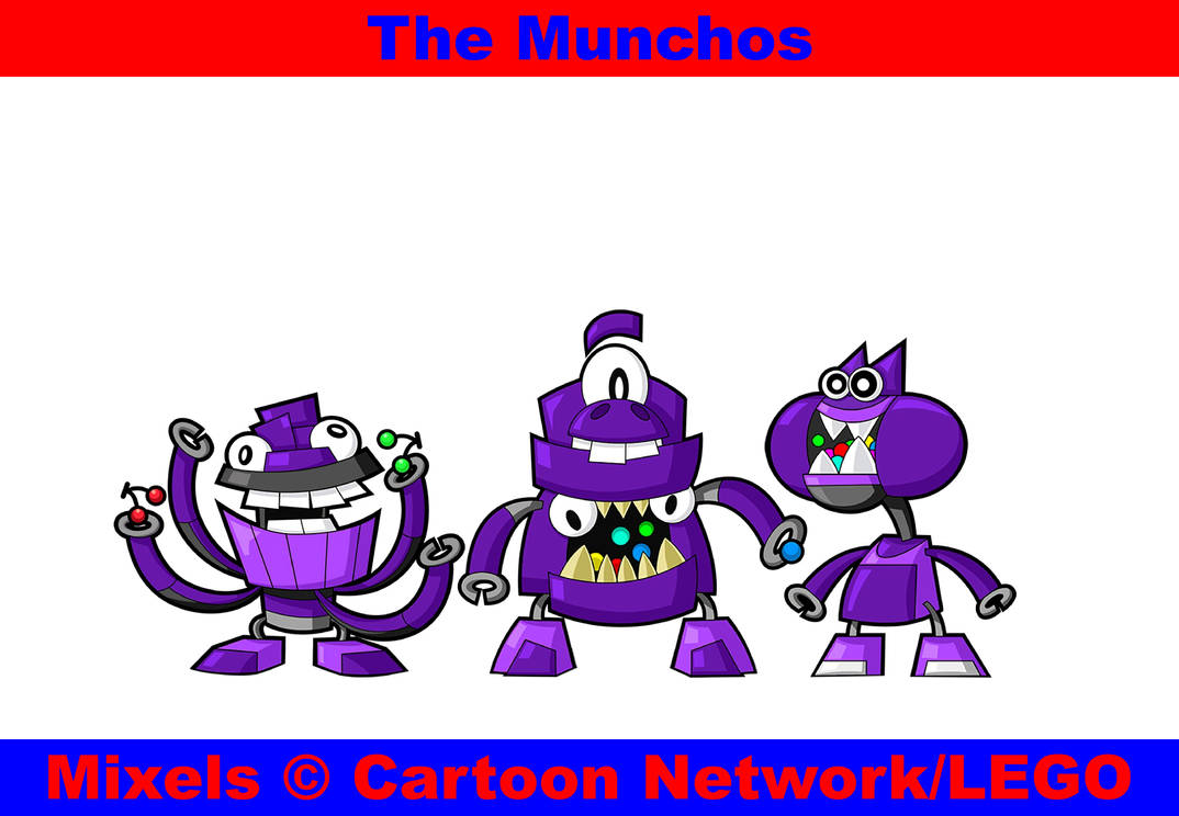 Mixels Snacks May Mixels: The Munchos by DraMakco-Mon108 on DeviantArt