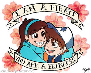 I am a pirate // You are a princess