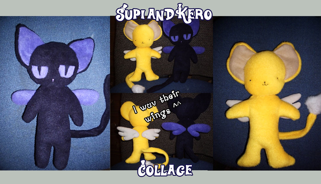 Kero and Supi collage