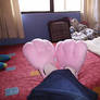 Bunny cosplay slippers