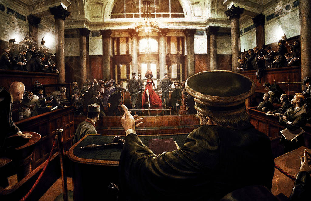 Mata Hari - Courtroom by TamasGaspar
