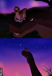 ''Yes, Littlefoot. It's very beautiful.''