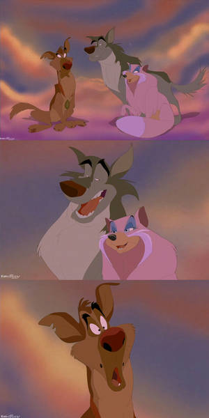 ''Huh. Guess all dogs DO go to heaven!''