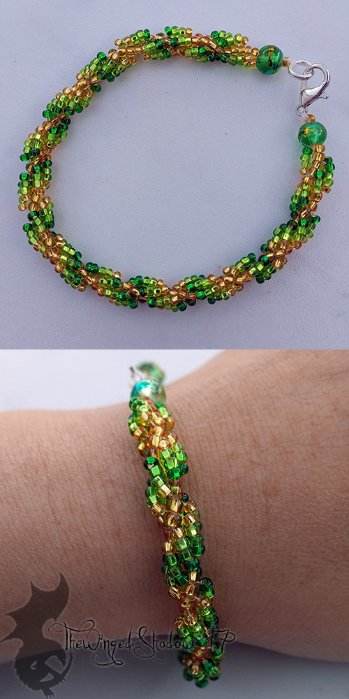 Summer Spiral Bracelet