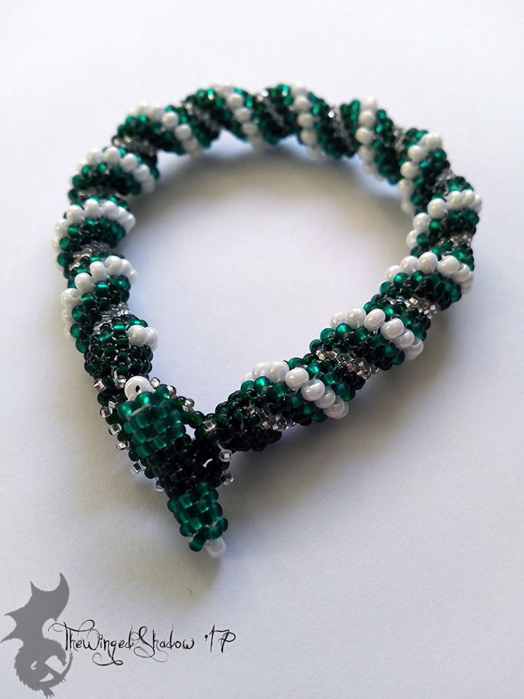 'First Snow' Cellini Spiral Bracelet