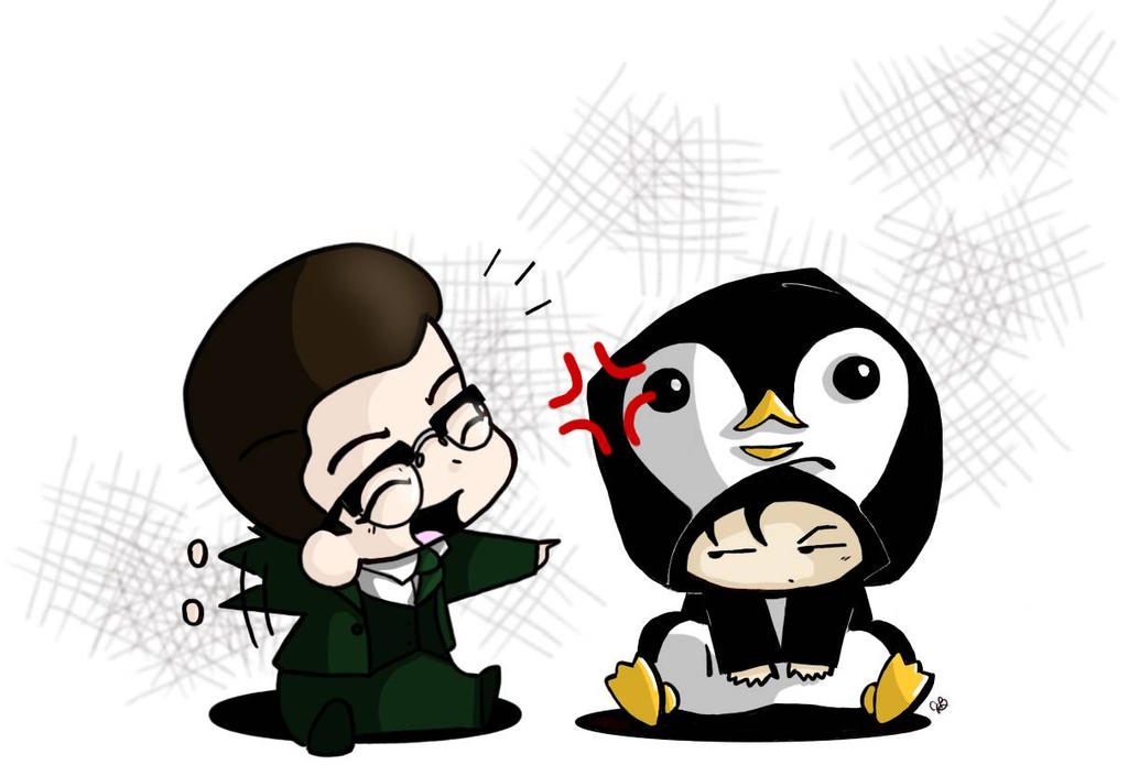 Gotham Penguin Riddler by janders1701 on DeviantArt