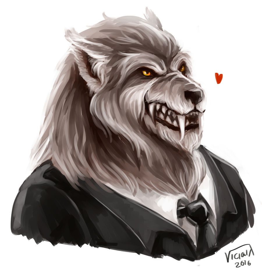 Wolf boss portrait