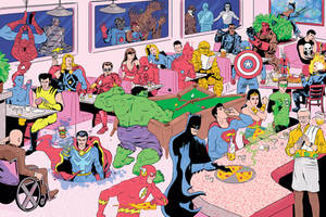 Superheroes for The Year Ahead 2014 issue