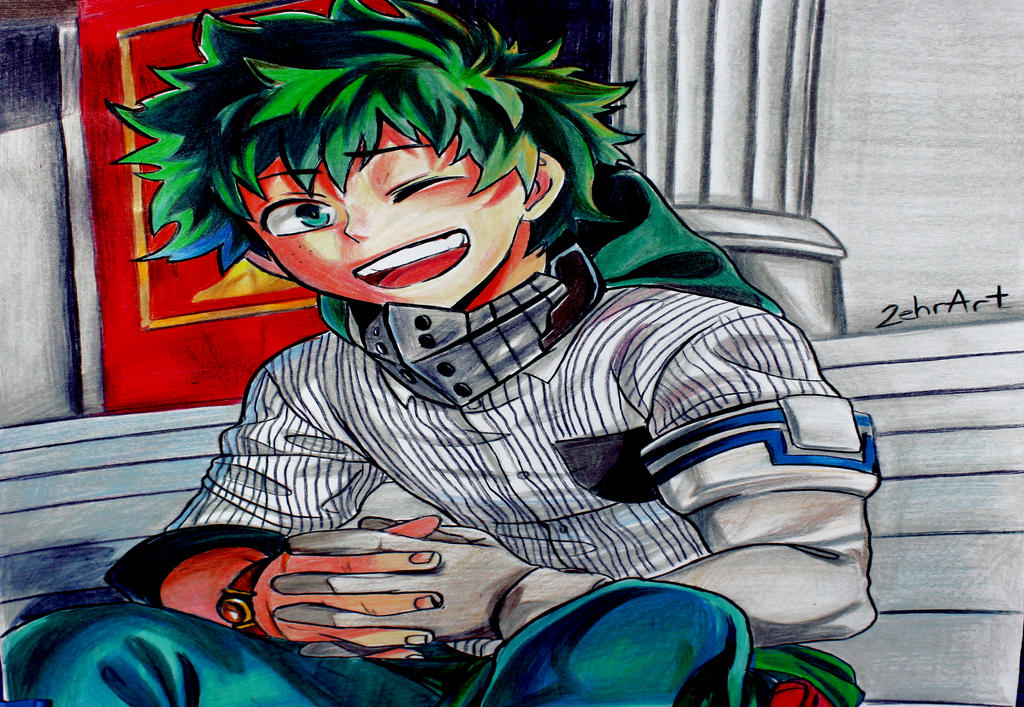 Drawing Deku Midoriya Izuku Boku No Hero Acad By Zehraakbulut