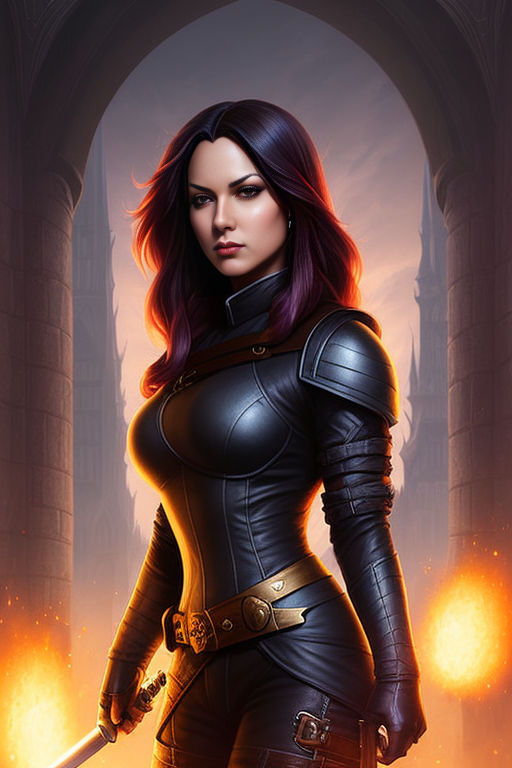 Beautiful Female Rogue by fantscifi on DeviantArt