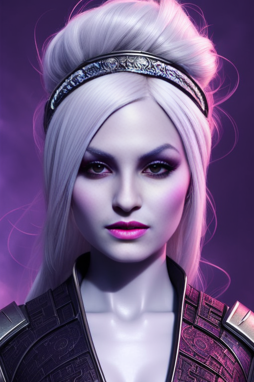 Beautiful Drow Necromancer Portrait by fantscifi on DeviantArt