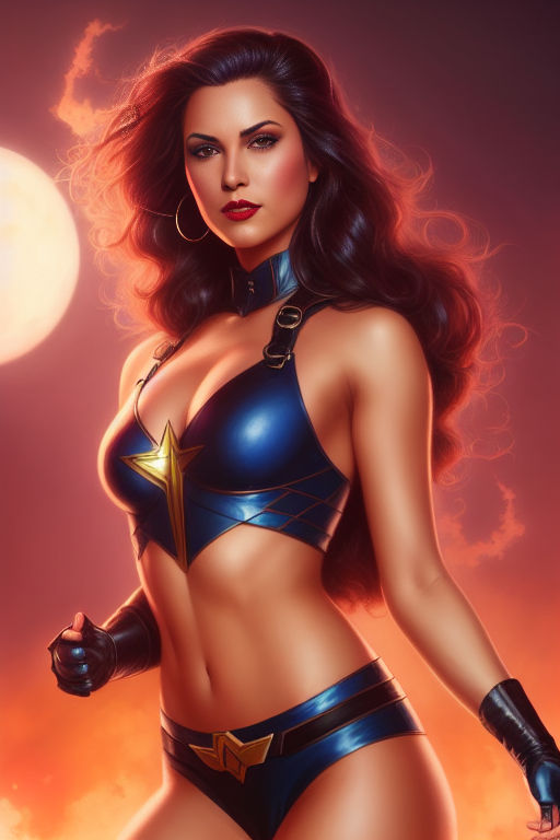 Fantasy Sexy Superhero By Fantscifi On Deviantart