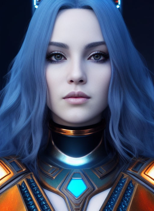 Cyberpunk Goddess by fantscifi on DeviantArt