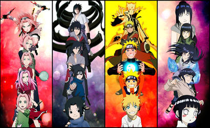 Naruto Sasuke Hinata Sakura Wallpaper