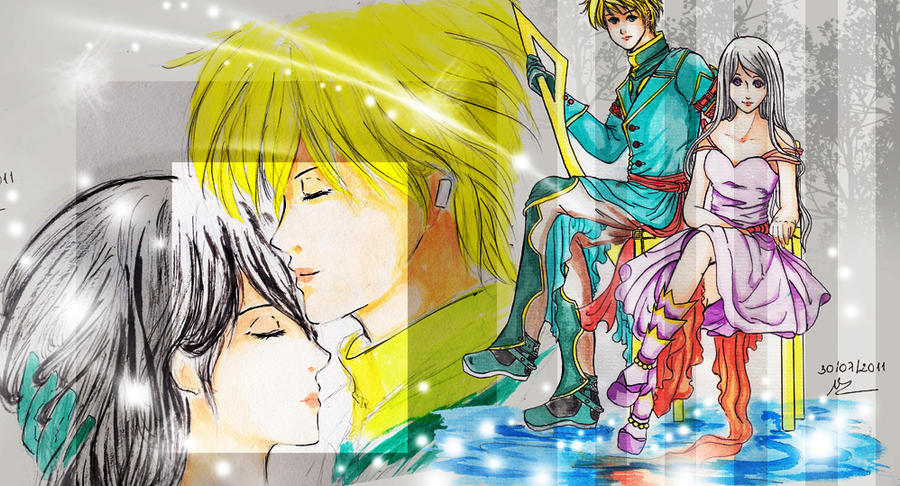 My OCs - Winter and Spring by gyomura19 on DeviantArt