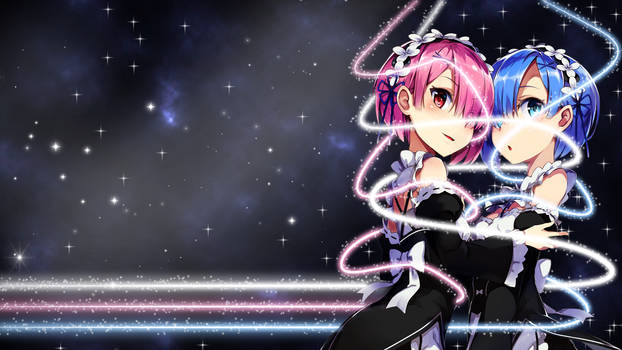 Rem And Ram 2 wallpaper