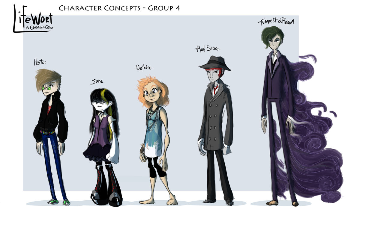 [OLD] Character Concepts - Group 4