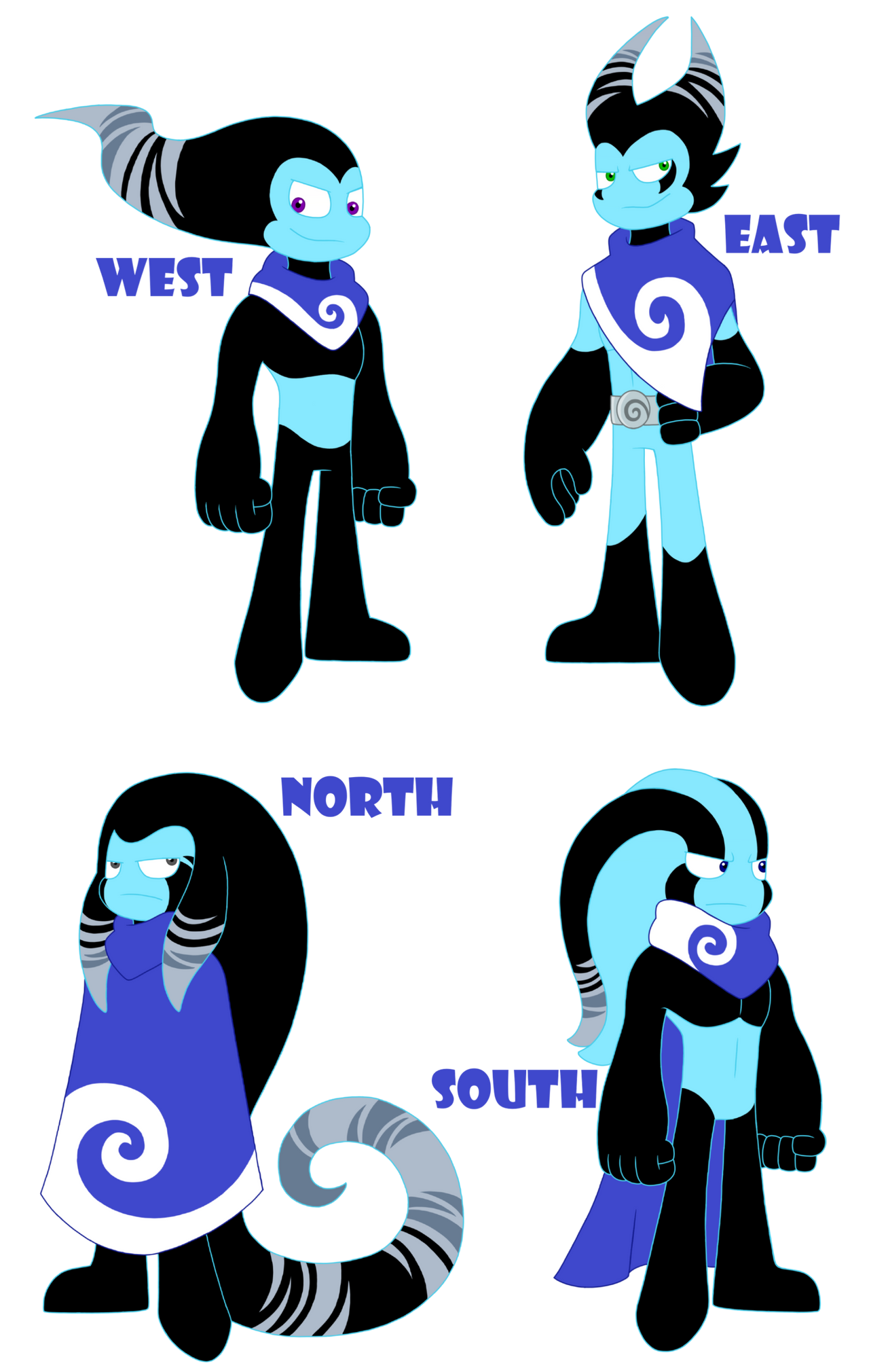 Air Element Racoon Air Elementals by KobaltTheElemental on DeviantArt