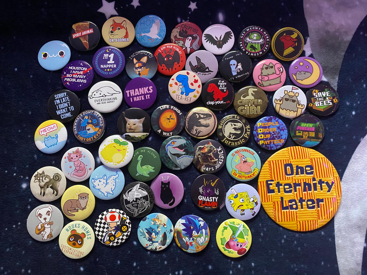 button pin collection by KobaltTheElemental on DeviantArt