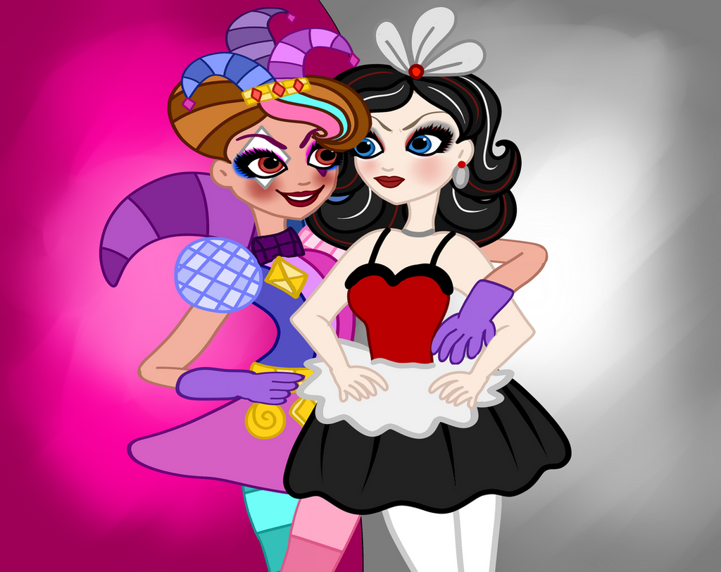 Connie Jester and Fardette BlackSwan by JanelleMeap
