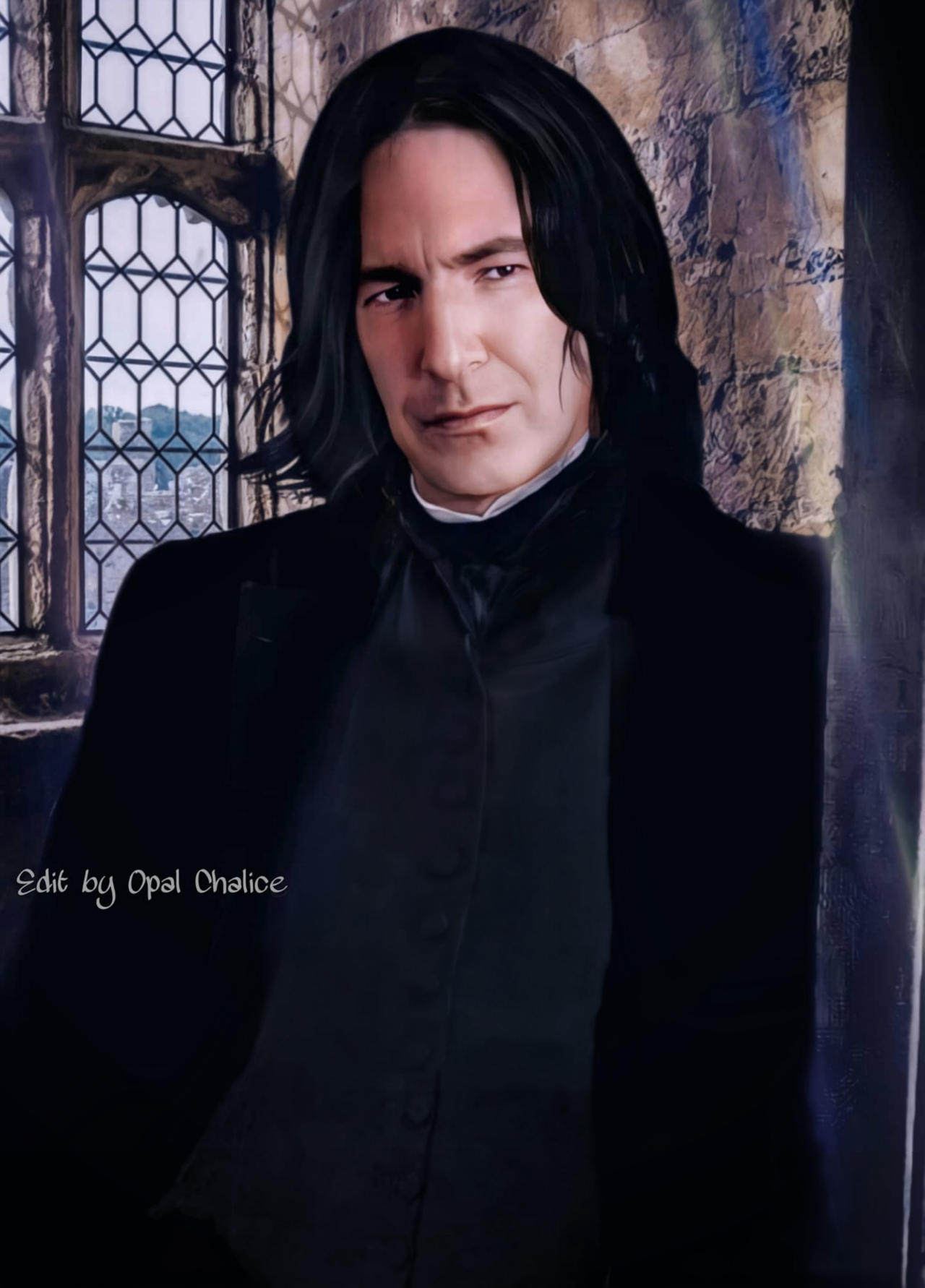 Severus Snape The Head of Slytherin by OpalChalice on DeviantArt
