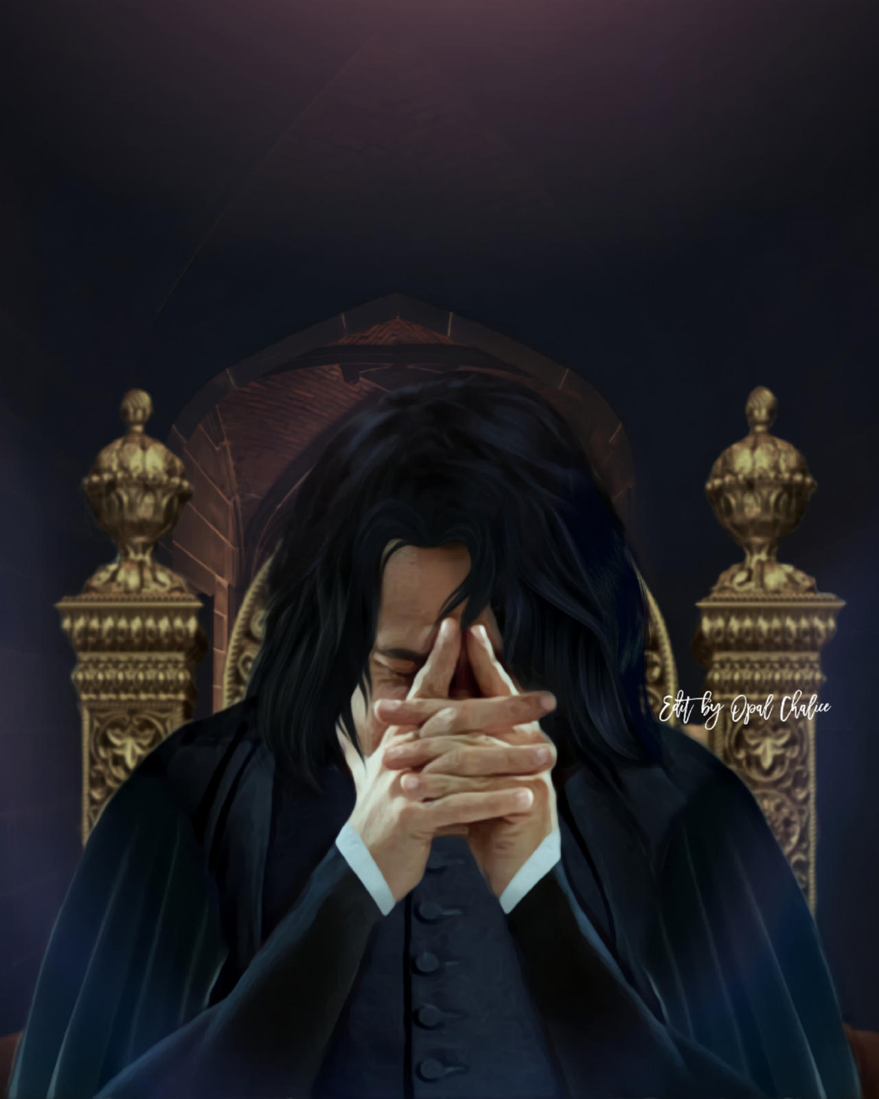 Severus Snape, The Headmaster by OpalChalice on DeviantArt