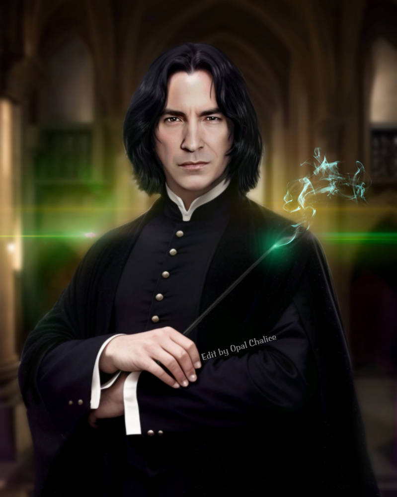 Severus Snape, Head of Slytherin House by OpalChalice on DeviantArt