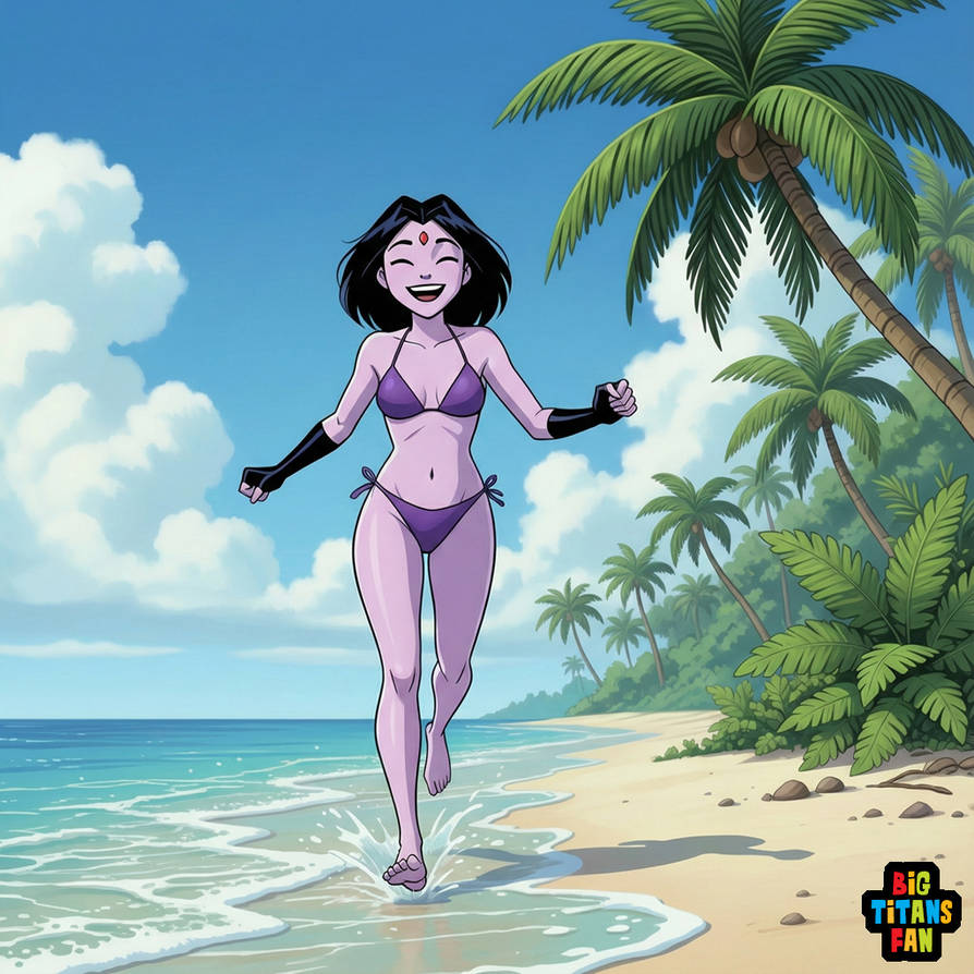 Raven Beach Bikini Antonio Vargas By BigTitansFan On DeviantArt raven-beach-bikini-antonio-vargas-by-bigtitansfan-on-deviantart