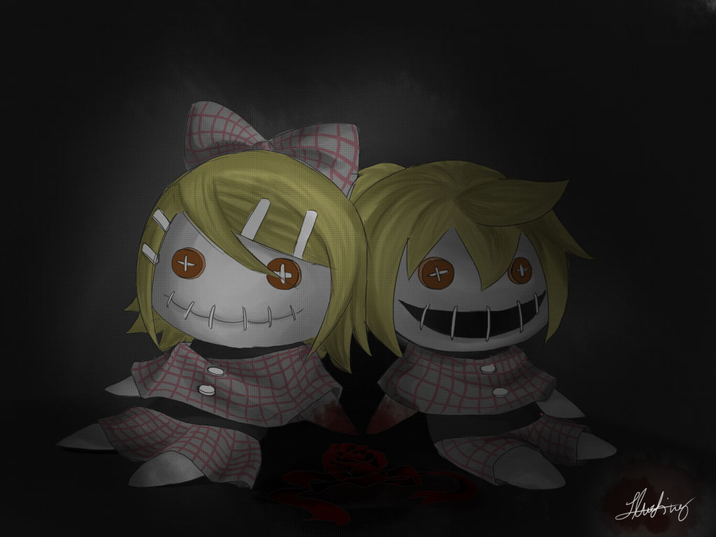 Creepy Rin Creepy Rin and Len on Creepy-Vocaloid - DeviantArt