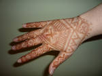 Henna hand 13