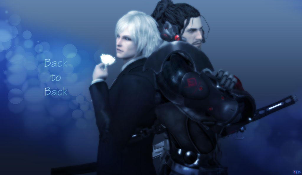 Back to back by DavidRiki on DeviantArt