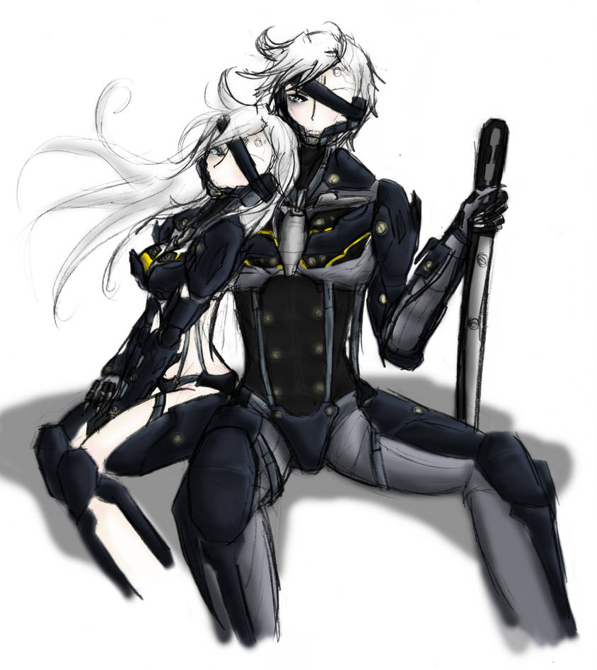 Raiden and female Raiden by DavidRiki on DeviantArt