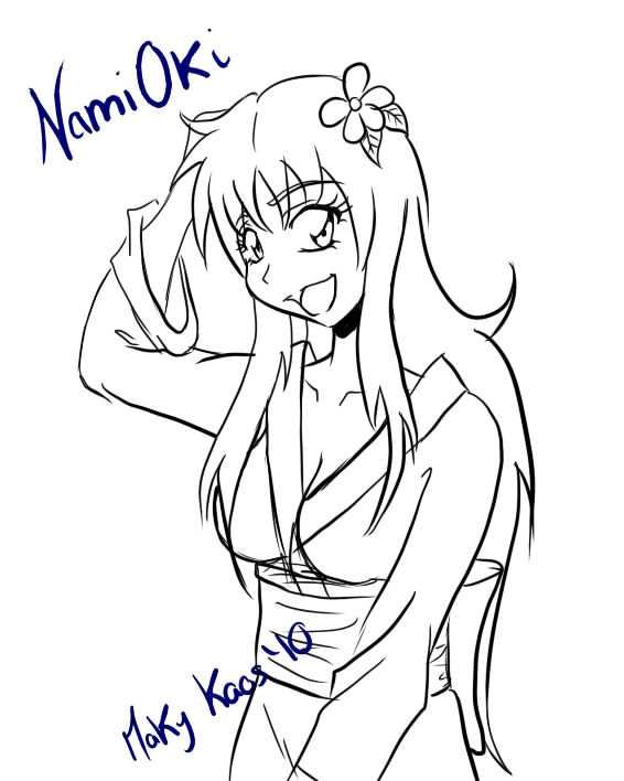 Sketch: NamiOki -COMMISSION-