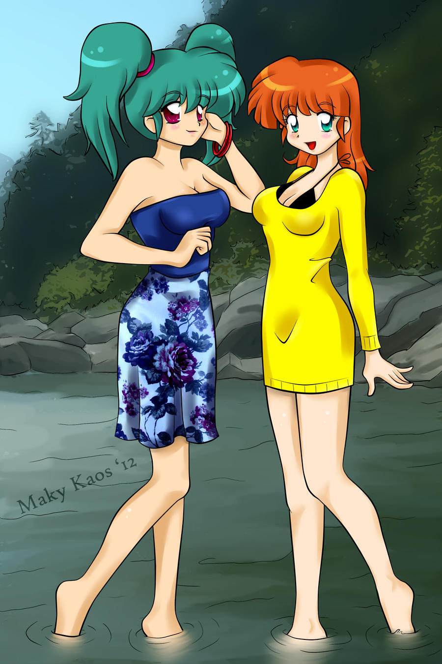 Duplica and Misty -COMMISSION-