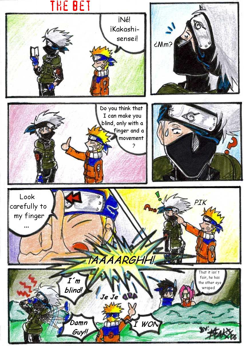 The Bet --Naruto Comic--