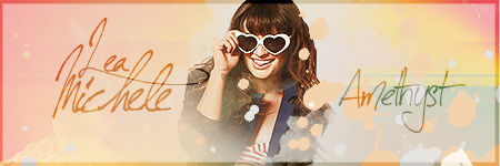 Lea Michele Personal Signature