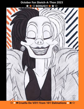 October Fan Sketch-A-Thon 2023 FIN!!!