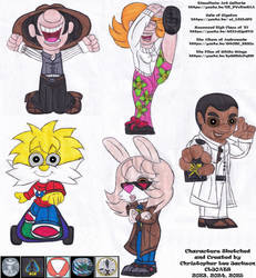 Sketch Sketchbook The Fab V by CLJOATS