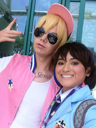 Thugisa and Haruhi @ Anime Expo 2015