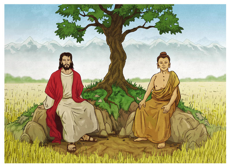 Jesus and Buddha by xilrion on DeviantArt Jesus and Buddha by xilrion on DeviantArt