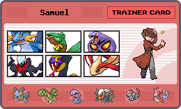 My trainer card