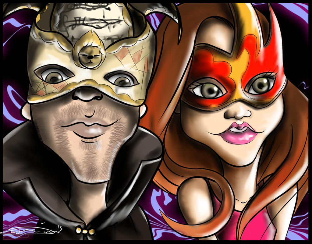 Kay and kimTwitch streamers by DamDsnART on DeviantArt