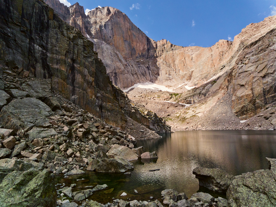 Chasm Lake and Longs Peak