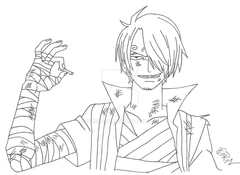 Sanji ( Lineart )