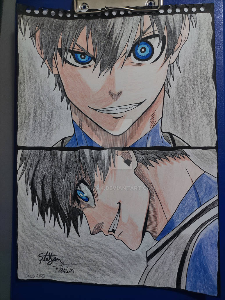 Isagi - Blue Lock by Florin14k on DeviantArt